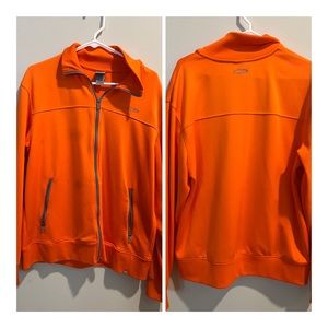 Orange champion zip-up